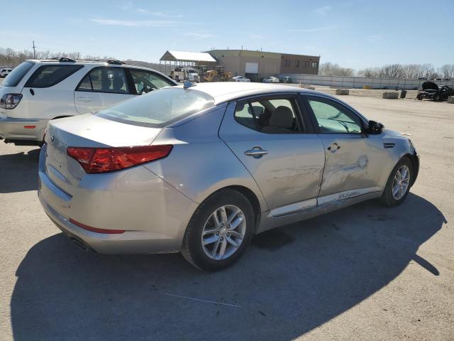 5XXGM4A7XDG180601 - 2013 KIA OPTIMA LX SILVER photo 3