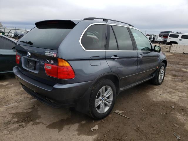 5UXFB33593LH46304 - 2003 BMW X5 4.4I GRAY photo 3