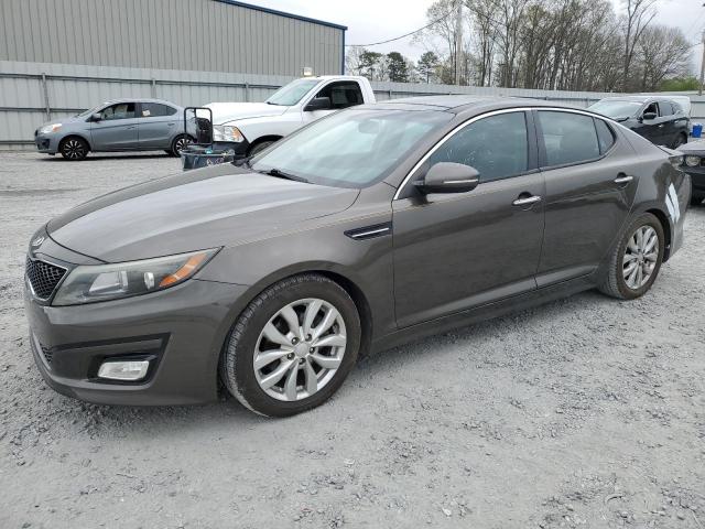 5XXGN4A70EG262478 - 2014 KIA OPTIMA EX BROWN photo 1