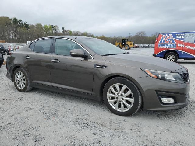 5XXGN4A70EG262478 - 2014 KIA OPTIMA EX BROWN photo 4