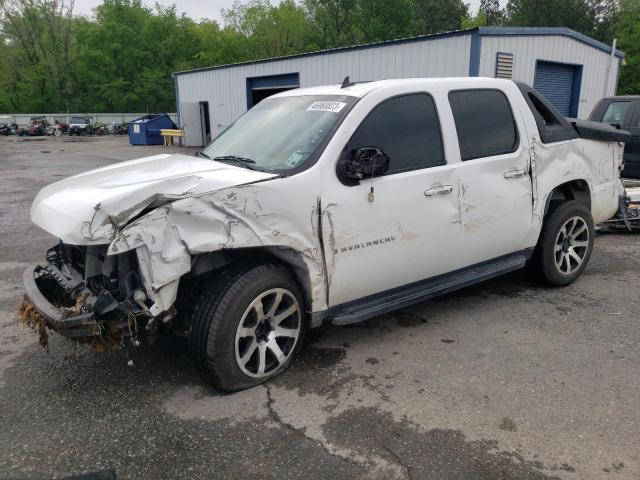 3GNEC22049G101239 - 2009 CHEVROLET AVALANCHE C1500 LT WHITE photo 1