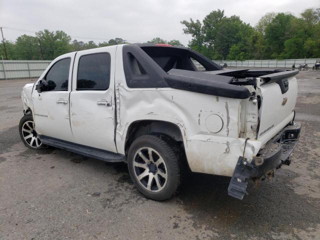 3GNEC22049G101239 - 2009 CHEVROLET AVALANCHE C1500 LT WHITE photo 2