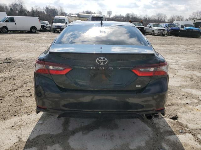 4T1S11AK8RU244007 - 2024 TOYOTA CAMRY SE NIGHT SHADE BLACK photo 6