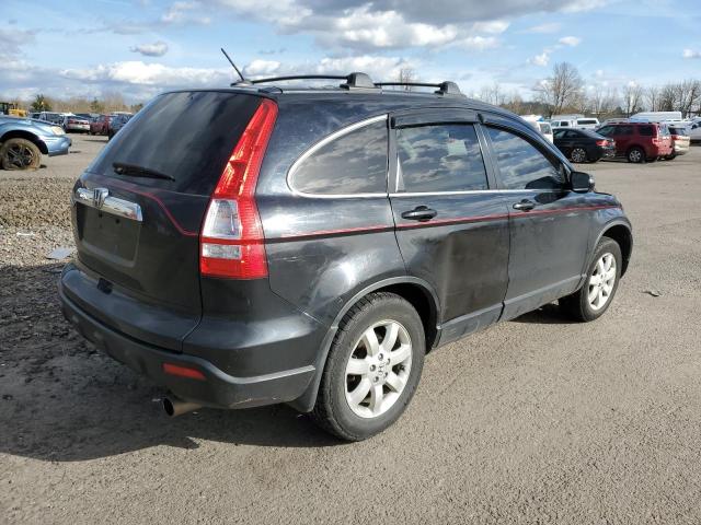 JHLRE48737C118248 - 2007 HONDA CR-V EXL BLACK photo 3