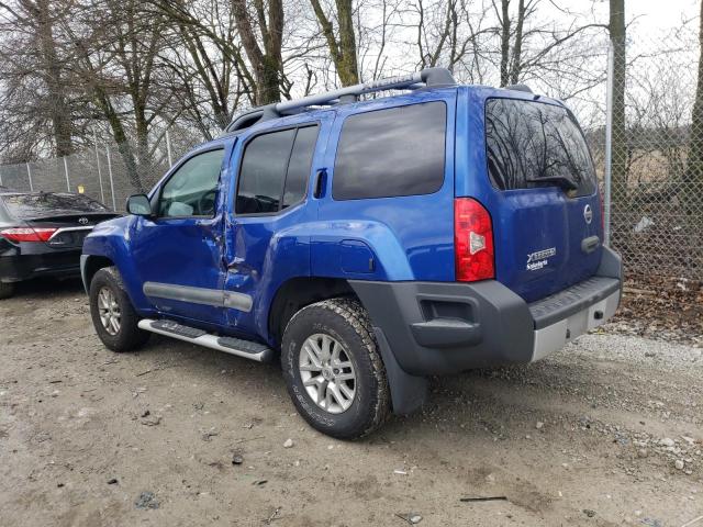 5N1AN0NW2FN656940 - 2015 NISSAN XTERRA X BLUE photo 2