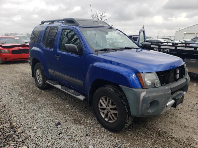 5N1AN0NW2FN656940 - 2015 NISSAN XTERRA X BLUE photo 4