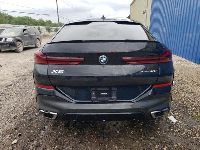 5UXCY6C0XP9P15831 - 2023 BMW X6 XDRIVE40I BLACK photo 6