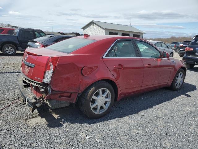 1G6DG577890160737 - 2009 CADILLAC CTS RED photo 3