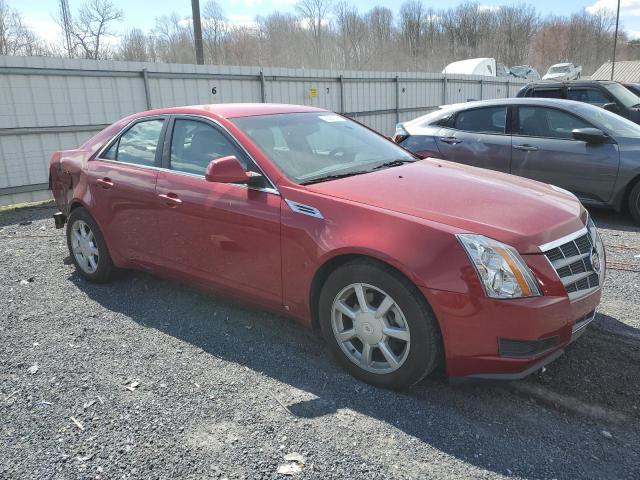1G6DG577890160737 - 2009 CADILLAC CTS RED photo 4