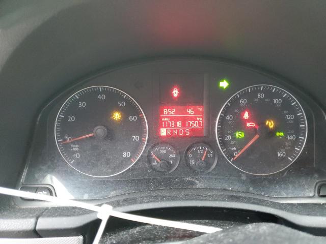 3VWEF71K67M195569 - 2007 VOLKSWAGEN JETTA WOLFSBURG 银色 照片 9