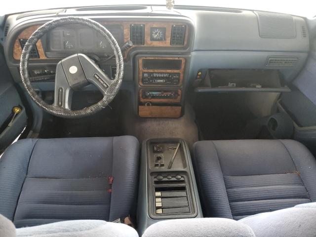 1MEBP9234FH636591 - 1985 MERCURY COUGAR BLUE photo 8