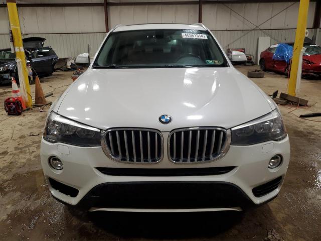 5UXWX9C53F0D53571 - 2015 BMW X3 XDRIVE28I WHITE photo 5