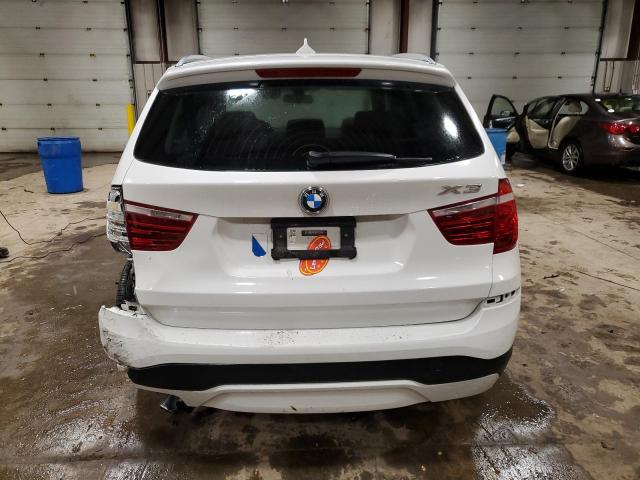 5UXWX9C53F0D53571 - 2015 BMW X3 XDRIVE28I WHITE photo 6
