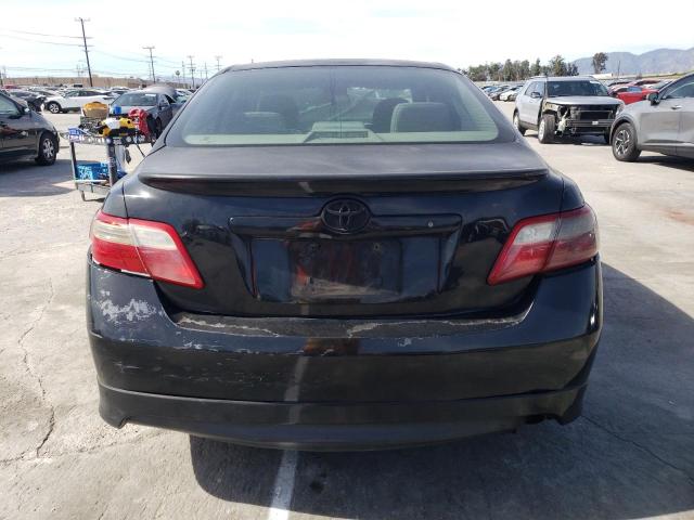 4T1BE46KX7U527729 - 2007 TOYOTA CAMRY CE BLACK photo 6