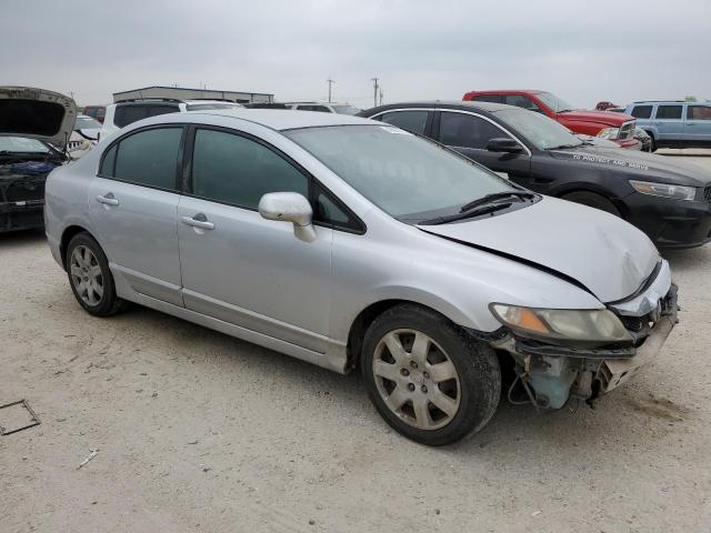 2HGFA1F50AH551141 - 2010 HONDA CIVIC LX SILVER photo 4