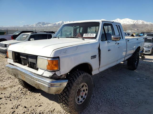 1FTHX26G0KKB75760 - 1989 FORD F250 WHITE photo 1