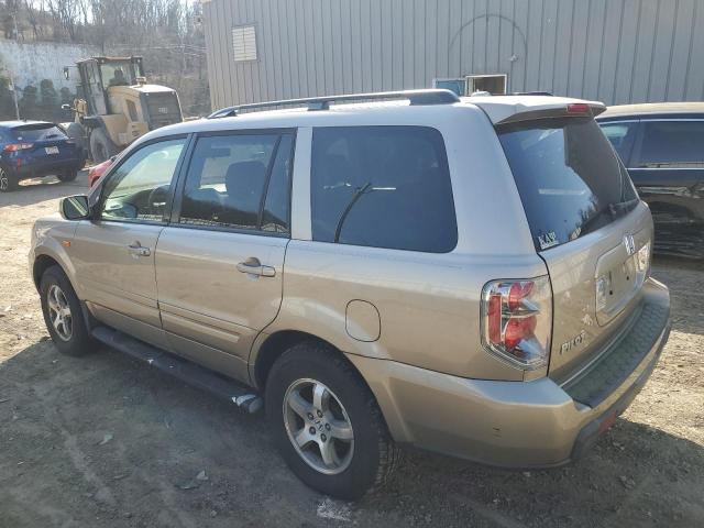 5FNYF18677B013923 - 2007 HONDA PILOT EXL TAN photo 2