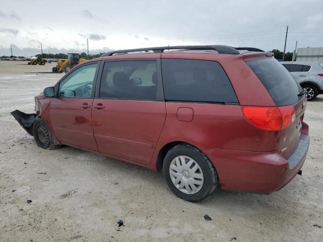 5TDKK4CC6AS329638 - 2010 TOYOTA SIENNA CE BURGUNDY photo 2