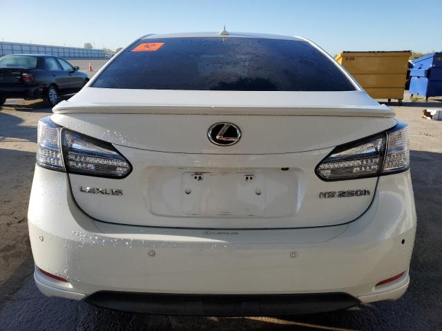 JTHBB1BA4A2019847 - 2010 LEXUS HS 250H WHITE photo 6