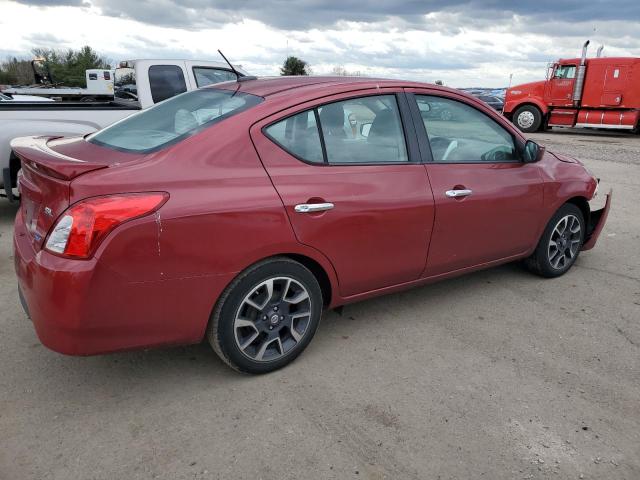 3N1CN7AP6FL807852 - 2015 NISSAN VERSA S RED photo 3