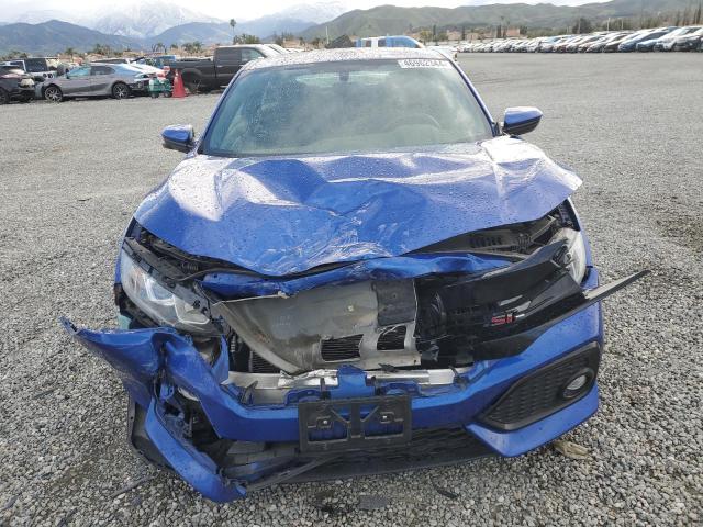 2HGFC3A53KH753891 - 2019 HONDA CIVIC SI BLUE photo 5