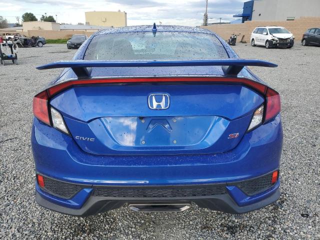 2HGFC3A53KH753891 - 2019 HONDA CIVIC SI BLUE photo 6