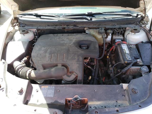 1G1ZC5EB3AF276993 - 2010 CHEVROLET MALIBU 1LT WHITE photo 11