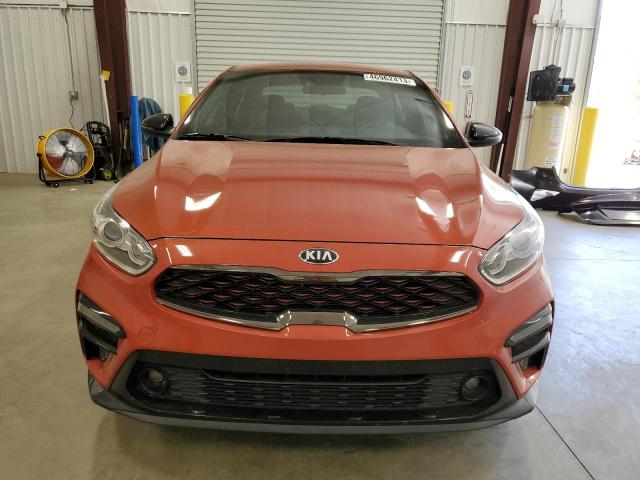 3KPF34AD3ME404627 - 2021 KIA FORTE GT LINE ORANGE photo 5