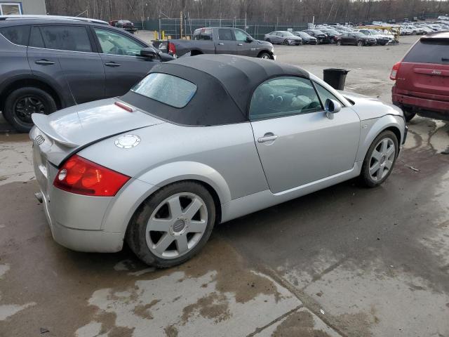 TRUTC28N821001772 - 2002 AUDI TT SILVER photo 3