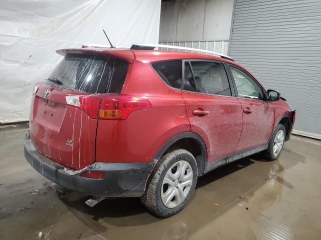 JTMBFREVXFJ024051 - 2015 TOYOTA RAV4 LE RED photo 3