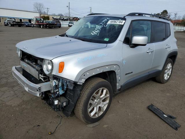 ZACCJBBB1HPF46512 - 2017 JEEP RENEGADE LATITUDE SILVER photo 1