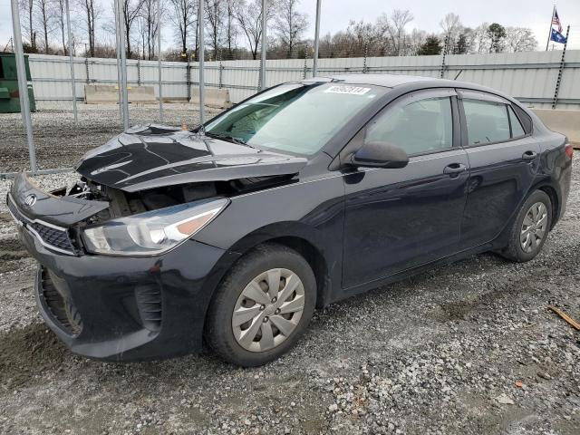 3KPA24AB9JE063371 - 2018 KIA RIO LX BLACK photo 1