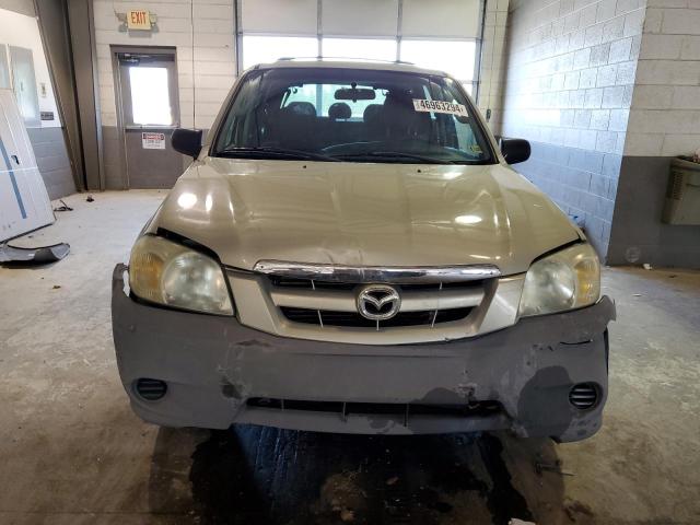 4F2YZ02Z46KM08941 - 2006 MAZDA TRIBUTE I BEIGE photo 5