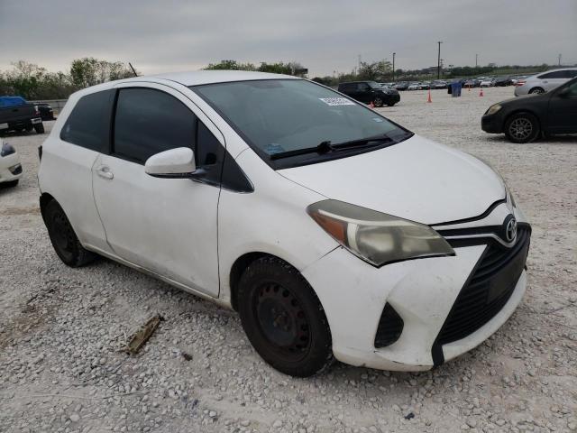 VNKJTUD36FA015149 - 2015 TOYOTA YARIS WHITE photo 4