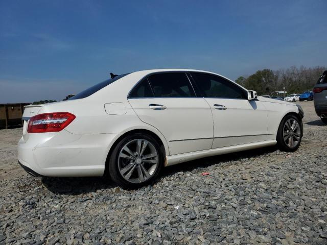 WDDHF5KB2DA667249 - 2013 MERCEDES-BENZ E 350 WHITE photo 3