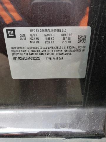 1G11C5SL5FF332823 - 2015 CHEVROLET MALIBU 1LT BROWN photo 13