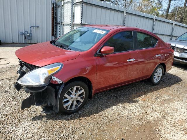 3N1CN7AP9KL823649 - 2019 NISSAN VERSA S RED photo 1