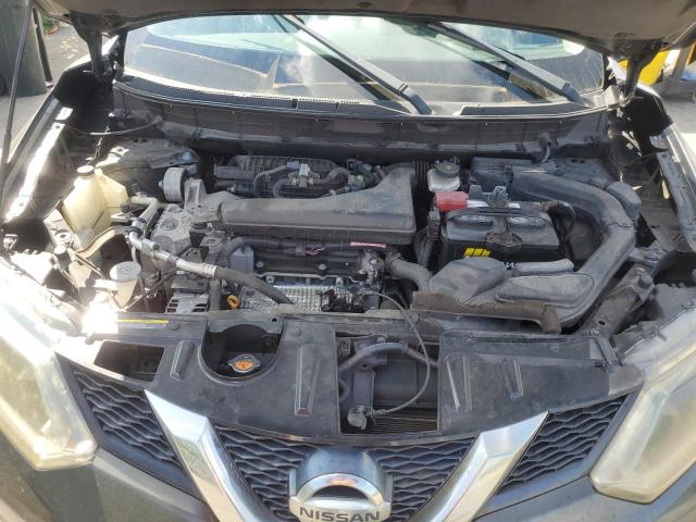 5N1AT2MT1EC796027 - 2014 NISSAN ROGUE S BROWN photo 11