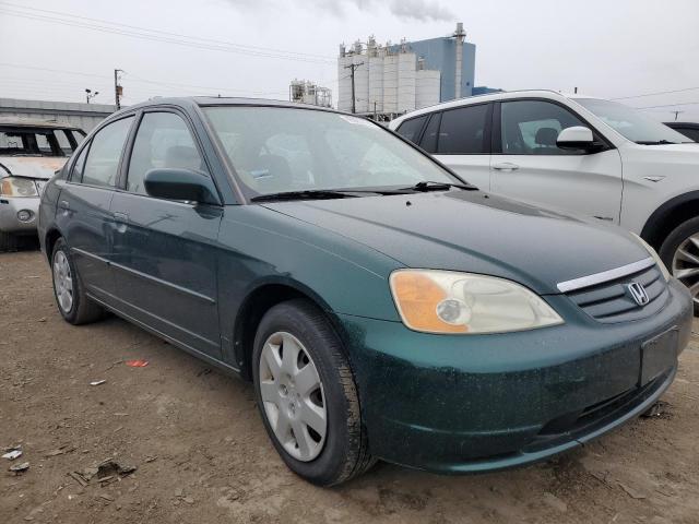 1HGES26742L006435 - 2002 HONDA CIVIC EX GREEN photo 4