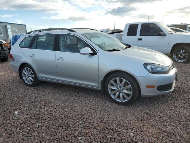 3VWPL7AJ7EM602837 - 2014 VOLKSWAGEN JETTA TDI SILVER photo 4