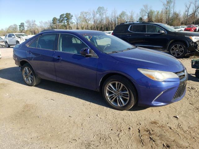 4T1BF1FK6FU908200 - 2015 TOYOTA CAMRY LE BLUE photo 4