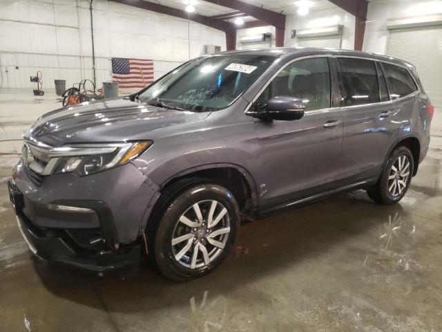 5FNYF6H55LB062987 - 2020 HONDA PILOT EXL GRAY photo 1