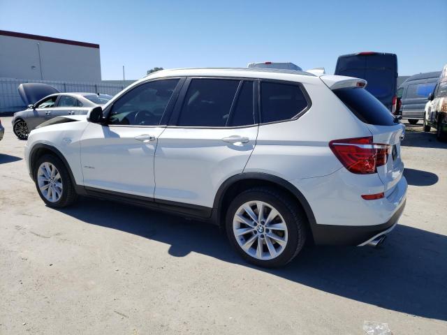 5UXWZ7C56G0R32342 - 2016 BMW X3 SDRIVE28I WHITE photo 2