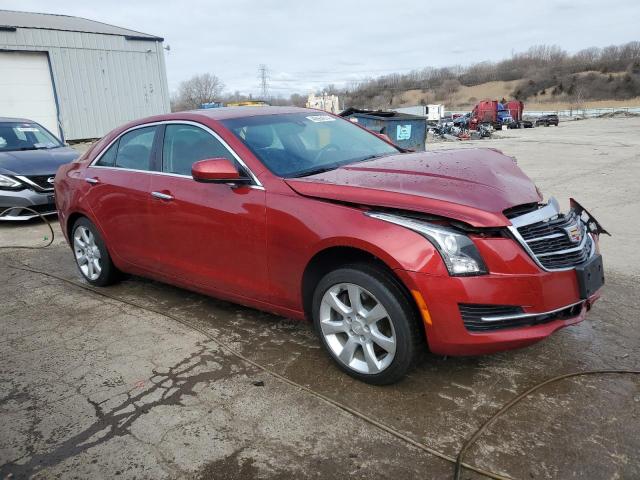 1G6AG5RXXF0101149 - 2015 CADILLAC ATS RED photo 4