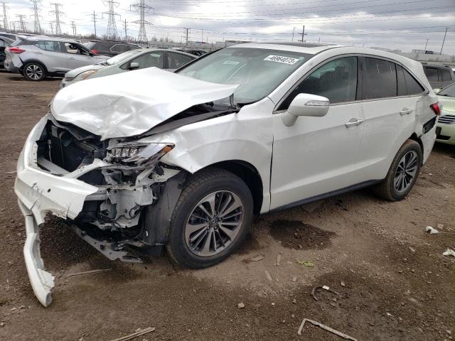 5J8TB4H71JL017536 - 2018 ACURA RDX ADVANCE WHITE photo 1