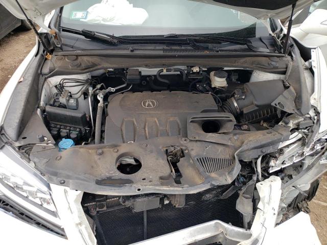 5J8TB4H71JL017536 - 2018 ACURA RDX ADVANCE WHITE photo 12