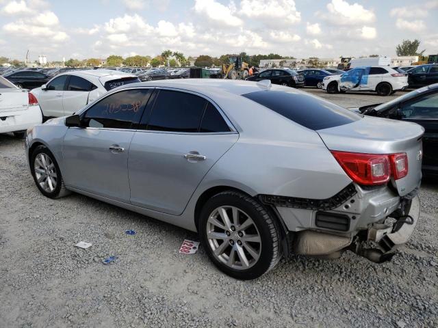 1G11H5SL4EF224449 - 2014 CHEVROLET MALIBU LTZ ვერცხლისფერი ფოტო 2