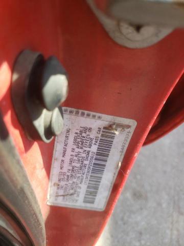 1Y1SK5365PZ055612 - 1993 GEO PRIZM BASE წითელი ფოტო 12