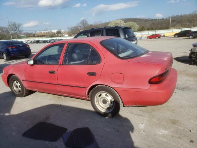 1Y1SK5365PZ055612 - 1993 GEO PRIZM BASE RED photo 2