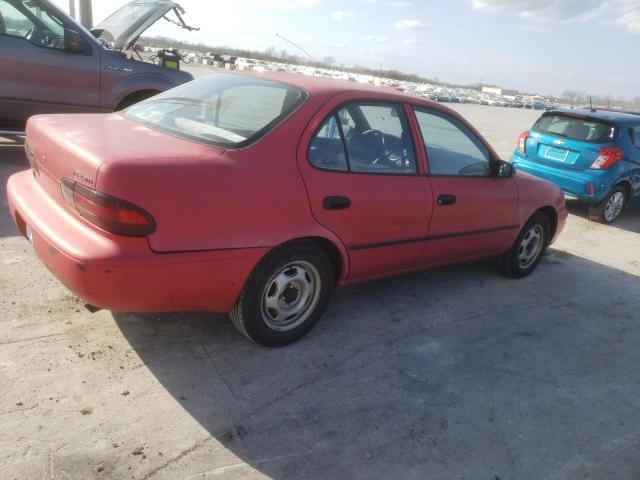 1Y1SK5365PZ055612 - 1993 GEO PRIZM BASE RED photo 3